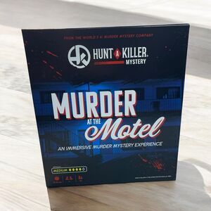 Hunt A Killer Board Game Murder at the Motel Box VG/EX